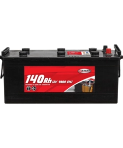 Batteria per autocarro e trattori 140ah 12v 980a polo positivo sinistro